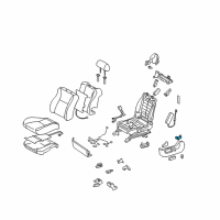 OEM Toyota Solara Seat Switch Diagram - 84920-AE010-B1