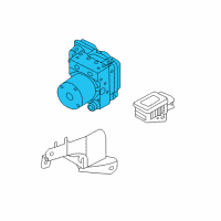 OEM 2015 Kia Cadenza Abs Anti-Lock Brake Pump Diagram - 589203R800