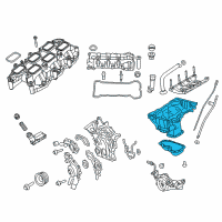 OEM 2016 Dodge Charger Pan-Engine Oil Diagram - 5184513AC