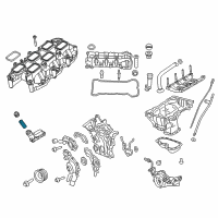 OEM 2012 Jeep Wrangler Cap-Oil Filter Housing Diagram - 68079747AC