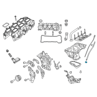 OEM Dodge Challenger Tube-Engine Oil Indicator Diagram - 5184931AF