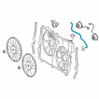 OEM 2019 Lexus RX450hL Hose, Fan SHROUD W/R Diagram - 16377-31490