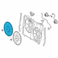 OEM 2018 Lexus RX450hL Fan Diagram - 16361-0P410