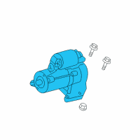 OEM 2012 Ford Escape Starter Diagram - BE5Z-11002-E