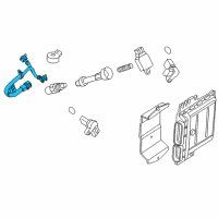 OEM Nissan NV2500 Harness-Engine Sub Diagram - 24079-ZV00A