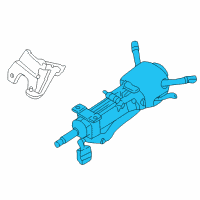 OEM 2002 Buick LeSabre Column Asm, Steering Diagram - 26087926