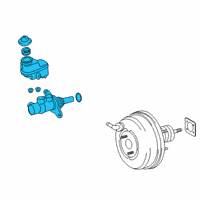 OEM 2020 Toyota RAV4 Master Cylinder Diagram - 47201-0R130