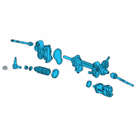 OEM 2018 Chevrolet Colorado Gear Assembly Diagram - 84670798