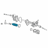 OEM GMC Canyon Boot Kit Diagram - 84344215