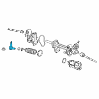 OEM GMC Canyon Outer Tie Rod Diagram - 84670799