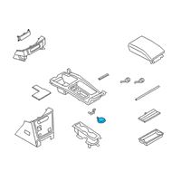 OEM 2020 Ford Police Interceptor Utility Insert Diagram - LB5Z-7813562-AA