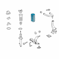 OEM 2020 Lexus IS350 Spring, Coil, FR Diagram - 48131-53491