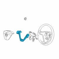 OEM 2006 Cadillac CTS Switch Assembly Diagram - 25767333