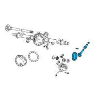 OEM 2008 Dodge Ram 1500 Gear Kit-Ring And PINION Diagram - 5086971AE