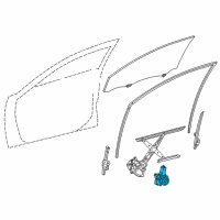 OEM 2016 Toyota Sienna Motor Diagram - 85710-06261