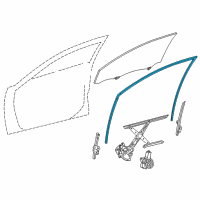 OEM 2017 Toyota Camry Run Channel Diagram - 68141-06160