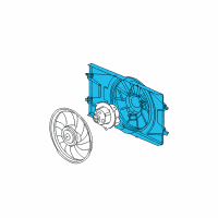 OEM Chevrolet Cobalt Shroud Diagram - 15849632