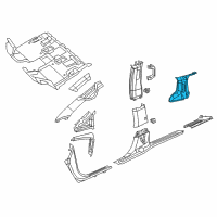 OEM 2018 Chrysler Pacifica MOLDING-C PILLAR Diagram - 5RH64DX9AH