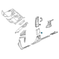 OEM Chrysler Seat-Folding Seat Diagram - 68443103AA
