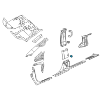 OEM 2019 Chrysler Pacifica Switch-Folding Seat Diagram - 6DQ231X9AB