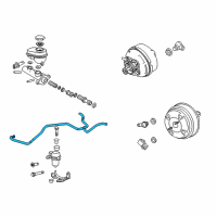 OEM 2012 Cadillac CTS Vacuum Hose Diagram - 20919372