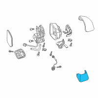 OEM 2015 Honda Civic Cover, R. Base *NH797M* (MODERN STEEL METALLIC) Diagram - 76202-TR0-A21YA