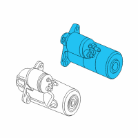 OEM 2001 Saturn LW300 Starter Diagram - 19135633