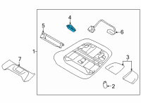 OEM Toyota GR86 Bulb Diagram - SU003-08504