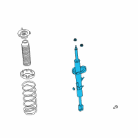 OEM Nissan 350Z ABSORBER Kit-Shock, Front Diagram - E6A10-CF40C