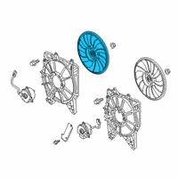 OEM 2020 Honda Civic Fan, Cooling Diagram - 19020-RPY-G01