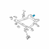 OEM Kia Rear Roll Stopper Bracket Assembly Diagram - 219302F500