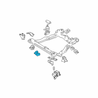 OEM Kia Spectra5 Bracket Assembly-Transmission Support U Diagram - 4521539651