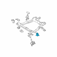 OEM Kia Spectra5 Bracket-Roll Support Diagram - 4521639651