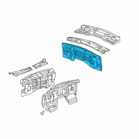 OEM Jeep Commander Panel-Dash Diagram - 55394100AK