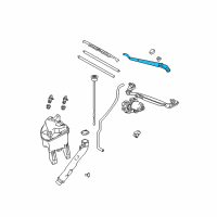 OEM 2002 Toyota RAV4 Wiper Arm Diagram - 85221-42080