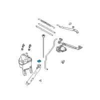 OEM 2005 Toyota RAV4 Filler Cap Diagram - 85386-60040