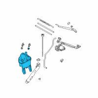 OEM 2004 Toyota RAV4 Reservoir Assembly Diagram - 85315-42190