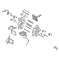 OEM 2019 Kia Stinger Seal-EVAPORATOR Dash Diagram - 97165F2020