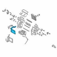 OEM 2021 Hyundai Kona Electric Core & Seal Assembly-Heater Diagram - 97130-K4000