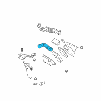 OEM 2011 Nissan Versa Duct-Air Diagram - 16554-EL01A