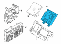 OEM 2021 BMW 330e xDrive B+ JUNCTION POINT, REAR Diagram - 61-14-6-996-954