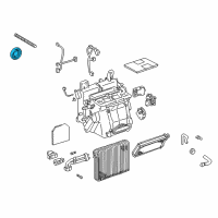 OEM 2001 Lexus IS300 GROMMET, Heater Diagram - 87128-0C010