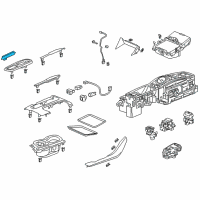 OEM Illumination Assembly Diagram - 54210-TZ4-A81