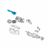 OEM Honda Switch Assembly, Lighting & Turn Signal Diagram - 35255-SNA-A01