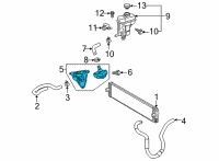 OEM 2021 Toyota RAV4 Auxiliary Pump Diagram - G9040-42020