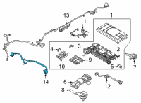 OEM 2021 Ford F-150 JUMPER WIRING Diagram - ML3Z-14A411-A