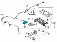 OEM 2021 Ford Police Interceptor Utility CONNECTOR Diagram - ML3Z-10C666-B