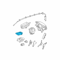 OEM Toyota Corolla Occupant Module Diagram - 89952-33011