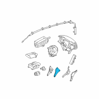 OEM 2006 Lexus ES330 Sensor Assy, Side Air Bag, LH Diagram - 89830-33110