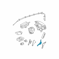 OEM 2006 Lexus ES330 Sensor, Air Bag, Rear RH Diagram - 89833-33050